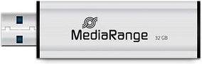 Thumbnail - MediaRange USB-Stick schwarz, silber 32 GB, 1 St.