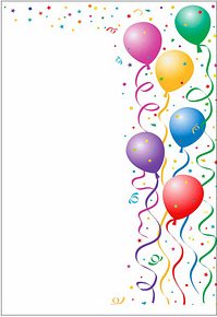 LUMA Motivpapier bunte Luftballon Motiv DIN A4 100 g/qm 50 Blatt