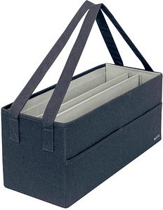 LEITZ Laptoptasche Hot Desking Stoff grau