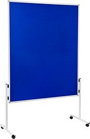 Thumbnail - Legamaster Moderationswand ECONOMY 120,0 x 150,0 cm blau