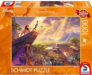 Schmidt Disney Thomas Kinkade König der Löwen Puzzle, 1000 Teile