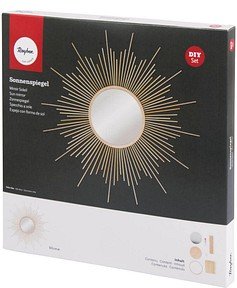 Rayher Bastelset Sonnenspiegel groß hellbraun
