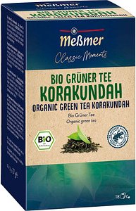 Thumbnail - Meßmer Grüner Tee Korakundah Bio-Tee 18 Portionen