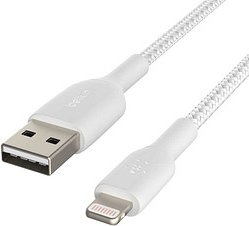 belkin USB 2.0 A/Lightning Kabel BoostCharge 1,0 m weiß, 1 St.