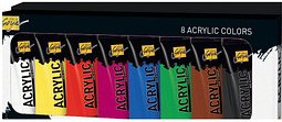 Thumbnail - 8 KREUL SOLO GOYA Acrylfarben farbsortiert 8 x 20,0 ml