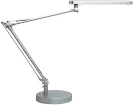 unilux MAMBO 2.0 LED LED-Schreibtischlampe grau