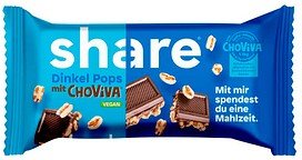 share Dinkel Pops mit ChoViva Schokoriegel 20 Riegel