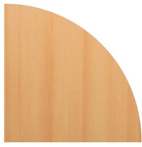 MÖBELPARTNER Verbindungsplatte Riga buche, dreieckig 65,0 x 65,0 x 2,2 cm