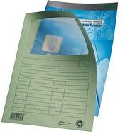 Thumbnail - LEITZ Dokumententaschen 3950 DIN A4 grün glatt, 100 St.