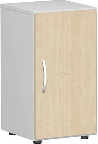 geramöbel Aktenschrank Flex, S-342100-AL lichtgrau, ahorn 1 Fachboden 40,0 x 42,0 x 75,2 cm