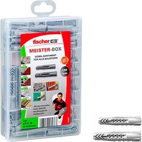Thumbnail - fischer Meister-Box Universal 513893 Universaldübel-Sortiment, 110-teilig