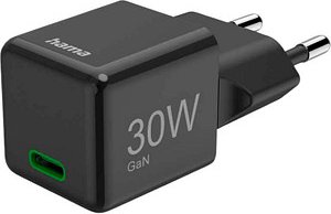 Thumbnail - hama GaN-Ladeadapter schwarz, 30 Watt