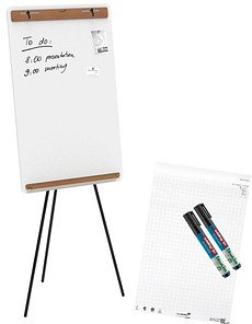 Thumbnail - AKTION: Legamaster Flipchart SKETCH INFINITE 7-153800 + GRATIS 1x SKETCH ECO Papierblockraster, 2x edding 31 EcoLine Fli...