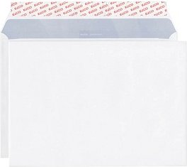 ELCO Briefumschläge office DIN C4 ohne Fenster hochweiß haftklebend 50 St.