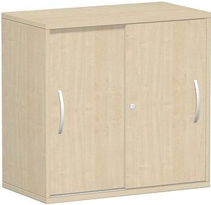 geramöbel Schiebetürenschrank Flex, S-382502-AA ahorn 1 Fachboden 80,0 x 42,5 x 79,8 cm