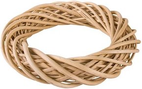 Rayher Bastelkranz natur aus Weiden geschält Ø 30,0 cm, 1 St.