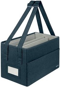 Thumbnail - AKTION: LEITZ Laptoptasche Desk Sharing kompakt Stoff samtgrau 65760089 bis 35,6 cm (14 Zoll) mit Prämie nach Registrier...