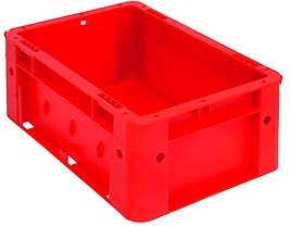 SCHULTE Eurobox rot 20,0 x 30,0 x 12,0 cm, 1 St.