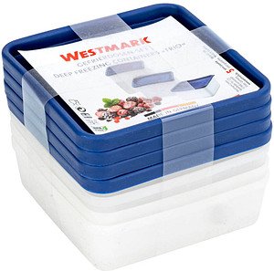 WESTMARK Frischhaltedosen-Set Trio weiß 0,25 l, 1 Set