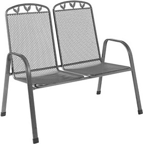 greemotion Gartenbank Toulouse 416322 eisengrau Metall 108,0 cm