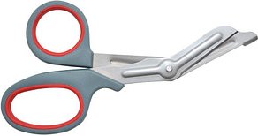 Clauss Erste-Hilfe-Schere grau-rot