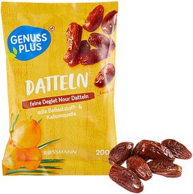 GENUSS PLUS DATTELN Trockenfrüchte 200,0 g