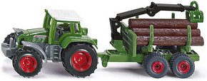 siku Traktor mit Forstanhänger 1645 Spielzeugauto