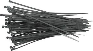 CON:P Kabelbinder schwarz 250,0 mm x 4,8 mm, 50 St.