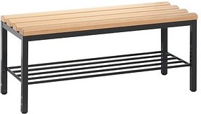 Thumbnail - CP Garderobenbank mit Schuhrost Basic 8050-010 S10001 buche Holz 100,0 cm