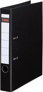 Printus Ordner schwarz Kunststoff 5,0 cm DIN A4