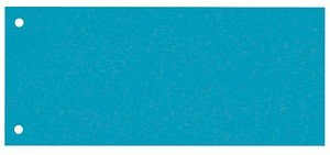 Thumbnail - bene Trennstreifen blau, 180 g/qm Karton 24,0 x 10,5 cm, 100 St.