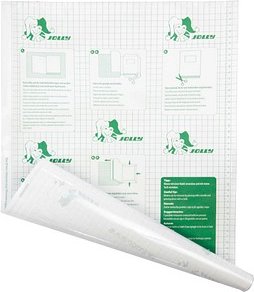 JOLLY Bucheinbandfolie selbstklebend transparent 40,0 cm x 2,0 m