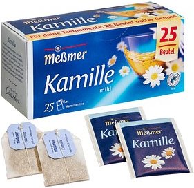 Meßmer Kamille Tee 25 Portionen