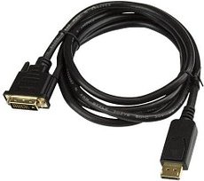 StarTech.com DisplayPort/DVI-D Kabel DP2DVI2MM6 1,8 m schwarz, 1 St.