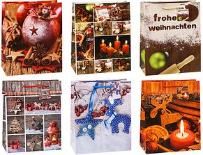 12 TSI Geschenktüten WN Serie 6 Motiv sortiert 26,0 x 32,0 cm