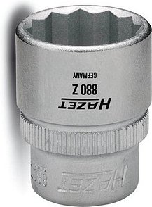 HAZET 3/8 Zoll 12-kant Steckschlüsseleinsatz Größe: 12,0 mm
