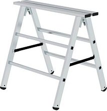 MUNK Arbeitsbock 30401 klappbar silber, H: 81,5 cm