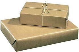 SUPRA Packpapier 50,0 cm x 50,0 m braun, 1 Rolle