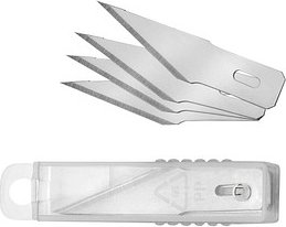 WESTCOTT Cuttermesser-Klingen silber 47,0 mm, 10 St.