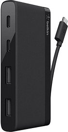 belkin USB-Hub F4U090BTBLK 4-fach schwarz