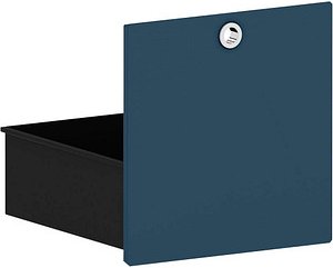 viasit System4 Schublade violettblau 37,5 x 37,5 x 37,5 cm