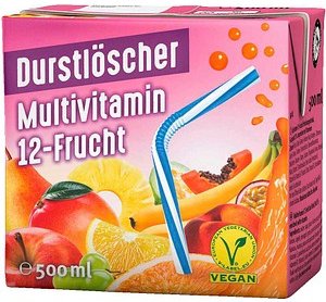 DURSTLÖSCHER Fruchtsaftgetränk Multivitamin 0,5 l