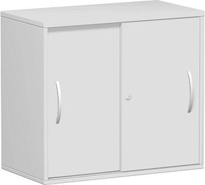 geramöbel Schiebetürenschrank Flex, S-381501-LL lichtgrau 1 Fachboden 80,0 x 42,5 x 72,0 cm