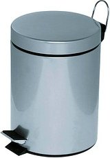 ALCO Mülleimer 20,0 l silber, 1 St.