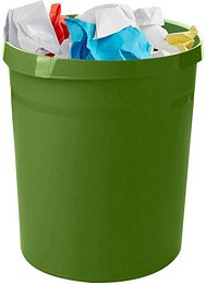 HAN Grip Papierkorb 18,0 l grün, 1 St.