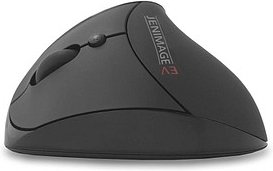 JENIMAGE Vertical Mouse Wireless Maus ergonomisch kabellos schwarz