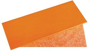Rayher Seidenpapier Modern orange, 50,0 x 75,0 cm