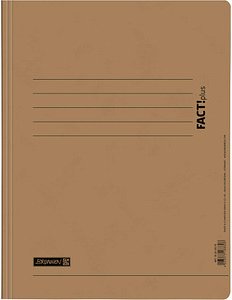 BRUNNEN Spiralhefter FACT!plus Karton braun DIN A4, 1 St.