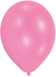 amscan® Luftballons rosa, 25 St.