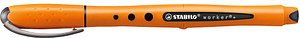 STABILO worker®+ Tintenroller orange 0,3 mm, Schreibfarbe: schwarz, 1 St.